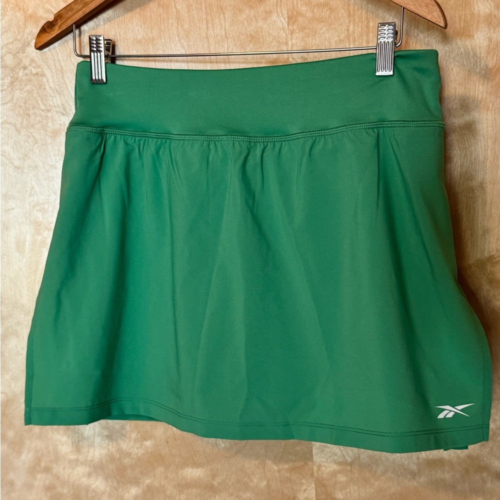 NWT Reebok Green Tennis Pickleball Skort with Elastic Waistband